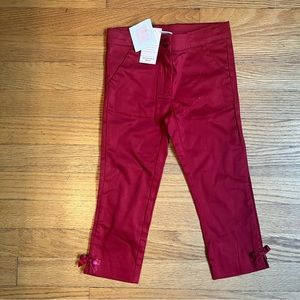 BNWT Janie & Jack girls pants 2T
